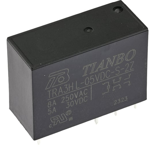 Реле Tianbo Relay TRA3H-L-5VDC-S-2Z 123363