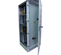 Установка компенсации реактивной мощности ELCOMTECH УКРМ 400В 10кВАр шаг 5кВАр, фильтровая 134Гц, вводной автомат, ввод снизу, IP54 У2 УТ-00041769