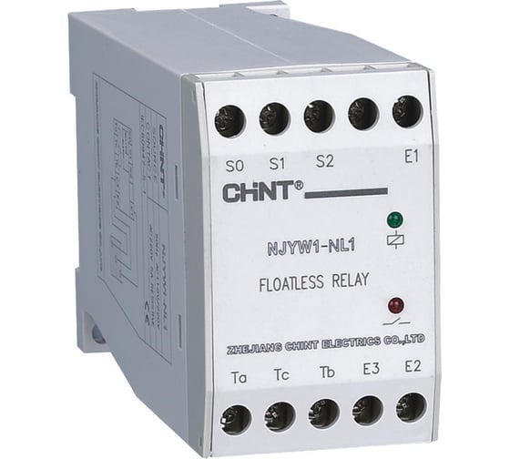 Реле контроля уровня жидкости CHINT NJYW1-NL2 AC220В/380В 311019