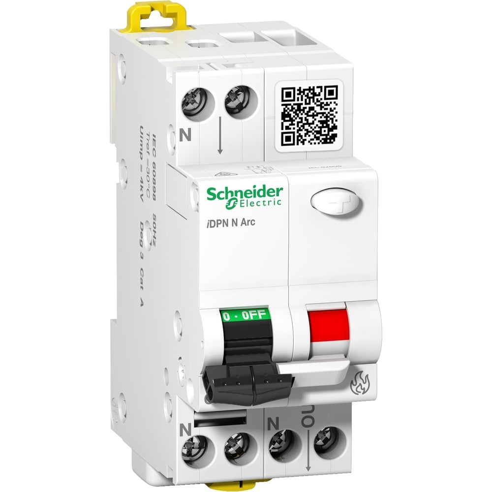 Устройство защиты от дугового пробоя Systeme Electric iDPN N Arc 1P-N ...