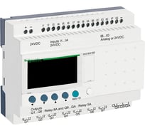 Интелектуальное реле Systeme Electric Zelio Logic 26 I/O 24V DC SE SR3B261BD