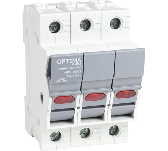 Предохранитель-разъединитель модульный КЭАЗ OptiHold CFH22-100-3 385330