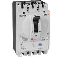 Выключатель автоматический КЭАЗ OptiMat T250R TM 80A 4P 356776
