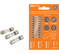 Плавкая вставка TDM ВПТ6-9 1,6А 250В упаковка (10 шт.) SQ0738-0109