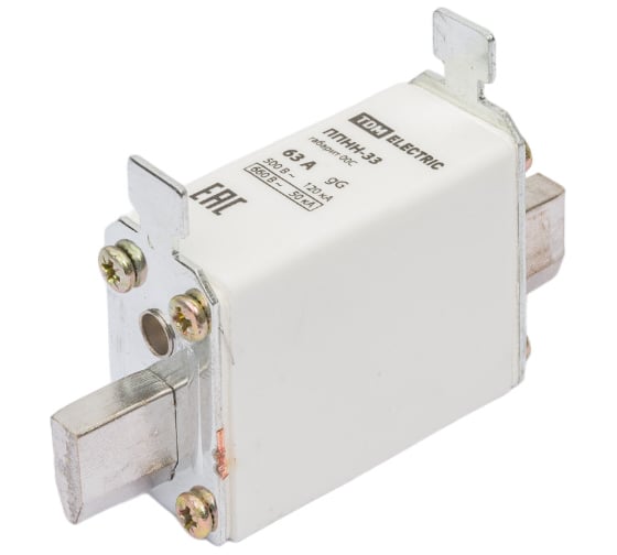 Плавкая вставка TDM ELECTRIC ППНН-33 габ.00C, 63А SQ0713-0063