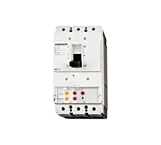 Автоматический выключатель Schrack Technik тип VE, 3-полюсный, 150kA, 250A MC325333