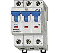 Автоматический выключатель Schrack Technik хар-ка C, 3-полюсный, 0, 5А, 6кА BM6173005