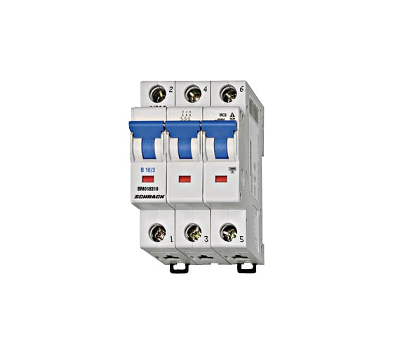 Автоматический выключатель Schrack Technik хар-ка C, 3-полюсный, 40А, 6кА, ME BM617340ME