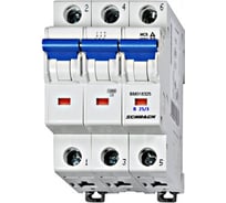 Автоматический выключатель Schrack Technik хар-ка В, 3-полюсный, 25А, 10кА BM018325