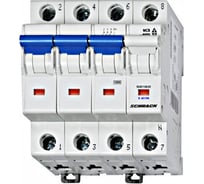 Автоматический выключатель Schrack Technik хар-ка D, 3-полюсный+N, 40А, 10кА BM019840
