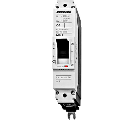 Автоматический выключатель Schrack Technik тип AF, 1 полюс, 25kA, 16A MC115118--