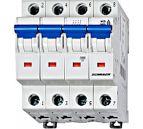 Автоматический выключатель Schrack Technik характеристика B, 4 полюса, 6А, 6кА BM618406--