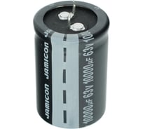 Конденсатор электролитический JAMICON 10000мкФ, 63В, 105C, 35x50 / P:10 мм, (Snap-In) THS109M063S1A5T50L-516