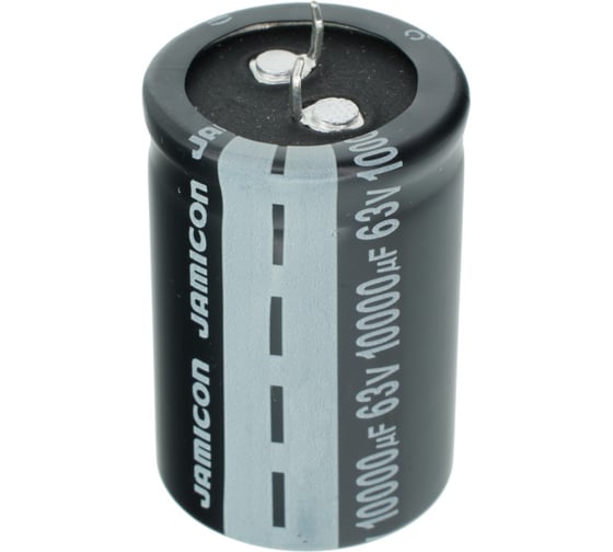 Конденсатор электролитический JAMICON, 10000мкФ, 63В, 105C, 30x50 / P:10 мм, (Snap-In), THS109M063S1A5T50L-516