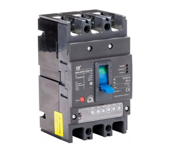 Автоматический выключатель ESQ BA88-44/160H 3P (F) E6 12-32А 70кА 400 AC 14.02.03.000116