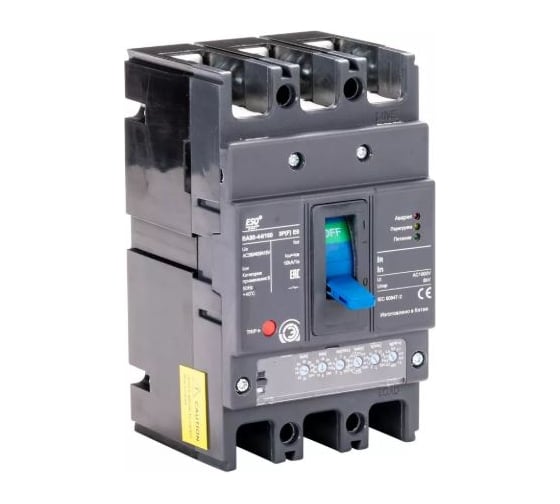 Автоматический выключатель ESQ BA88-44/160M 3P (F) E6 63-160А 50кА 400 AC 14.02.03.000243
