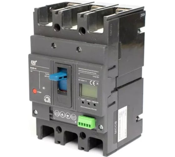 Автоматический выключатель ESQ BA88-44/250H 3P (P) EDM 40-100А 70кА 400 AC (Втычной) 14.02.03.000269