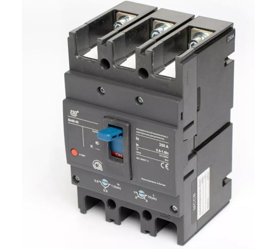 Автоматический выключатель ESQ BA 88-36/125H 3P (P) TMF 16A 25кА AC380/415В (Втычной) 14.02.01.000216