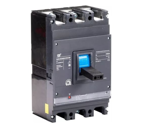 Автоматический выключатель ESQ BA 88-36/2000H 3P (F) TMF 1600A 70кА AC380/415В 14.02.01.000117