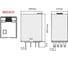 Реле Shenler НТК Приборэнерго, 4CO, 5A(250VAC/30VDC), 230VAC, LED, IP62 RKE4CO730LS 2