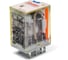 Реле Shenler НТК Приборэнерго, 4CO, 6A(250VAC/30VDC), 380VAC, мех. индикация, тест-кнопка с блокировкой, LED RKF4CO880LT 1