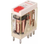 Реле Shenler НТК Приборэнерго, 2CO, 8A(250VAC/30VDC), 230VAC, мех. индикация, тест-кнопка с блокировкой, LED RFT2CO730LT