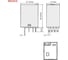 Реле Shenler НТК Приборэнерго, 4CO, 6A(250VAC/30VDC), 12VDC, мех. индикация, тест-кнопка с блокировкой, LED RKF4CO012LT 2