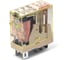 Реле Shenler НТК Приборэнерго, 2CO, 8A(250VAC/30VDC), 48VDC, мех. индикация, тест-кнопка с блокировкой, LED RFT2CO048LT 1