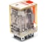 Реле Shenler НТК Приборэнерго, 4CO, 10A(250VAC/30VDC), 230VAC, мех. индикация, тест-кнопка с блокировкой, LED RKL4CO730LT 1