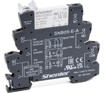 Реле интерфейсное SHENLER НТК Приборэнерго RNC1CO024 с колодкой SNB05-E-A, винтовой зажим, 1CO, 6A(250VAC), 24VAC/DC, LED, W=6.2mm RNC1CO024+SNB05-E-A