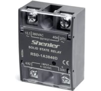 Реле твердотельное Shenler НТК Приборэнерго, однофазное, 40А(480VAC), 4-32VDC, W=45mm RSD-1A4840D