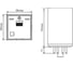 Реле Shenler НТК Приборэнерго, 3CO, 10A(250VAC/24VDC), 220VDC, мех. инд., тест-кнопка с блокировкой, LED RUB3C5220LT 2