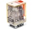 Реле Shenler НТК Приборэнерго, 2CO, 10A(250VAC/30VDC), 24VDC, мех. индикация, тест-кнопка с блокировкой, LED RKL2CO024LT 1