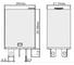 Реле Shenler НТК Приборэнерго, 2CO, 10A(250VAC/30VDC), 24VDC, мех. индикация, тест-кнопка с блокировкой, LED RKL2CO024LT 2