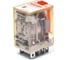 Реле Shenler НТК Приборэнерго, 4CO, 10A(250VAC/30VDC), 24VDC, мех. индикация, тест-кнопка с блокировкой, LED RKL4CO024LT 1