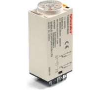 Реле времени SHENLER НТК Приборэнерго +-4CO, 5A, 230VAC, задержка включения, LED, 1s-30s±5_, монтаж в цокль SKF14 TKB4B230A30S