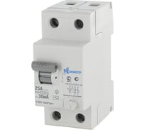 Выключатель дифференциального тока Контактор УЗО-100 2P 16A Idn-30mA тип AC 7000510