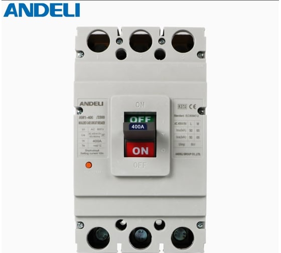 Автоматический выключатель ANDELI AM1-400L/3P 250A 50KA  ADL06-050