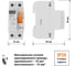 УЗО TDM ELECTRIC ВД63 2Р 50А 100мА (электронное) SQ0220-0021 4