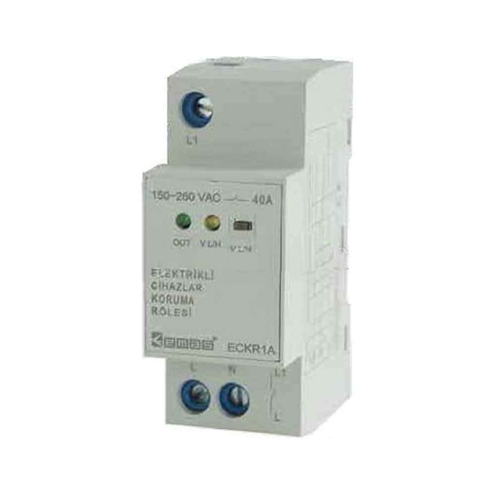 Реле контроля минимального и максимального напряжения Emas аналоговое ...