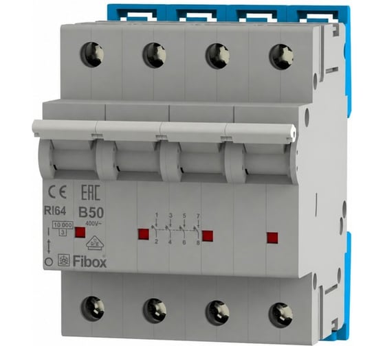 Автоматический выключатель Fibox Iskra RI 64 B50