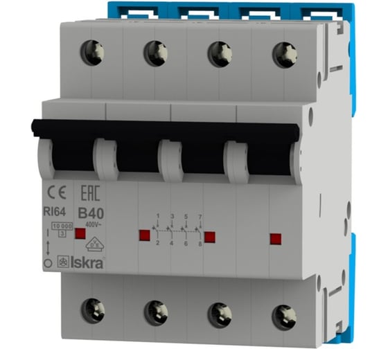 Автоматический выключатель Fibox Iskra RI 64 B40