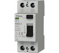 Устройство защитного отключения Fibox (УЗО) NFI2 16/03