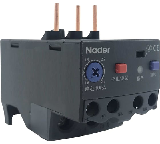 Реле тепловое Nader электронное NDR1E-3818B0/220/230B 641000093