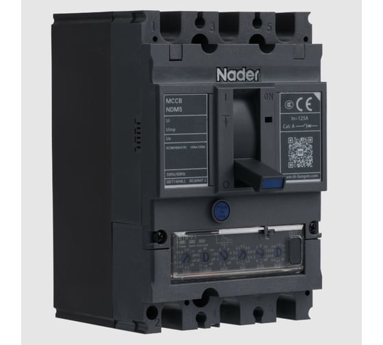 Автоматический выключатель в литом корпусе Nader NDM3Z-125/2 3 00 25A 225000003