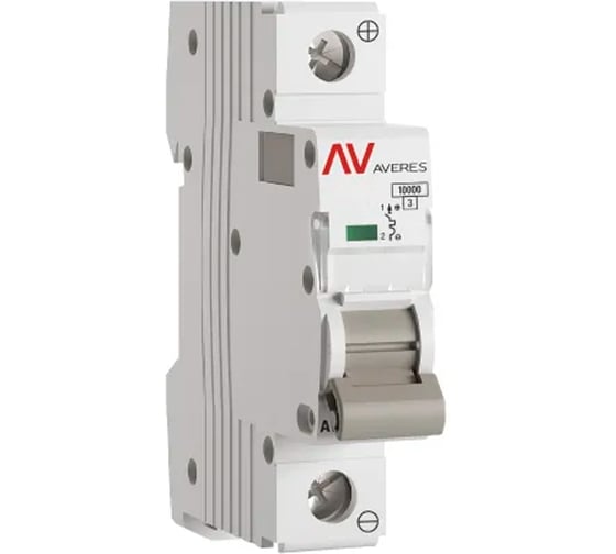 Выключатель автоматический EKF AV-10 DC 1P 63A (C) 10kA AVERES mcb10-DC-1-63C-av