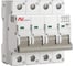 Выключатель автоматический EKF AV-10 DC 4P 4A (C) 10kA AVERES mcb10-DC-4-04C-av 1