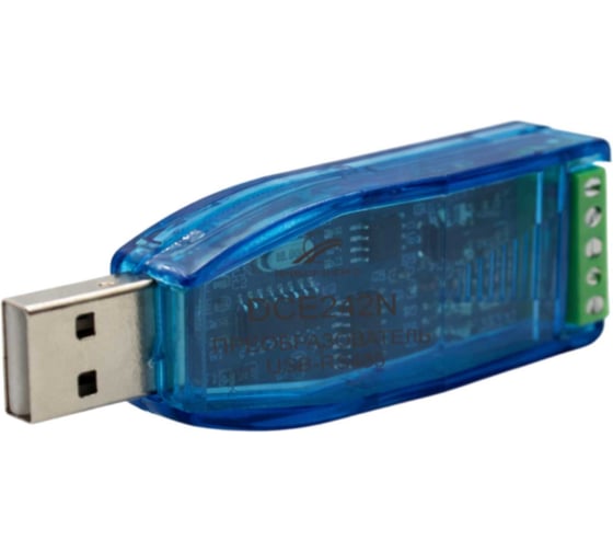 Преобразователь интерфейсов НТК Приборэнерго USB-RS485 DCE242N БП-00007300