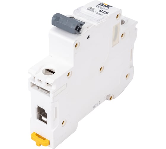 Автоматический выключатель IEK M06N 1P B 10А AR-M06N-1-B010