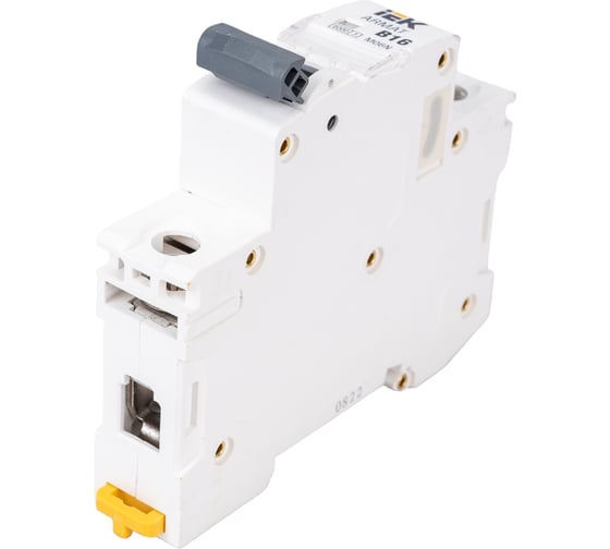 Автоматический выключатель IEK M06N 1P B 16А AR-M06N-1-B016
